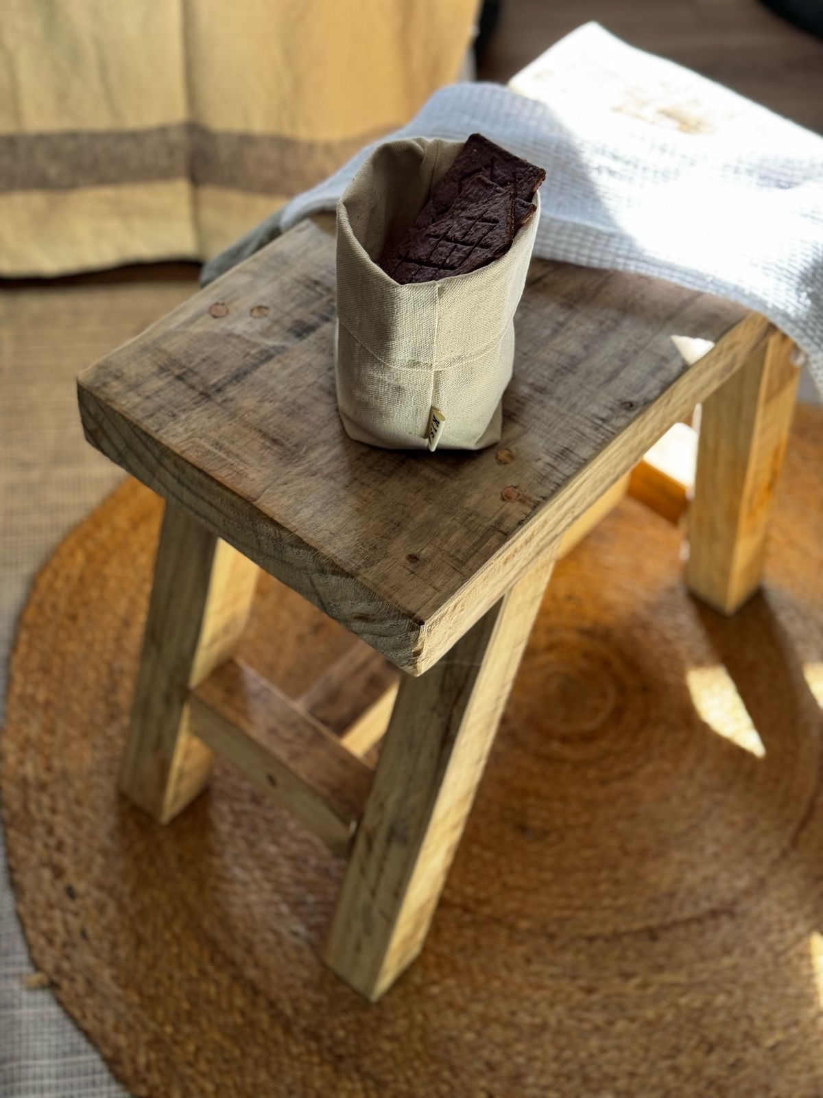 Banquito madera 50x25x45