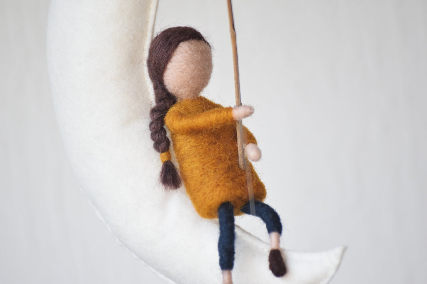 Móvil Colgador Niña Pescadora