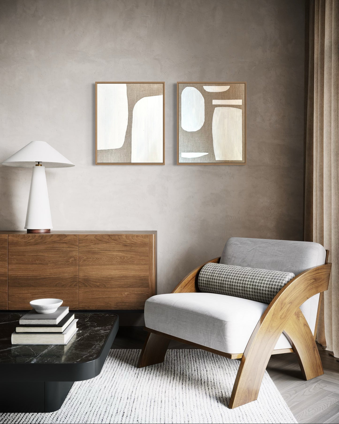 Cuadro Textura White I