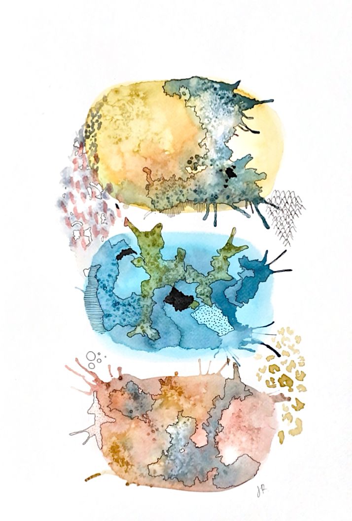 Obra "Alegría" (29*42 cm)