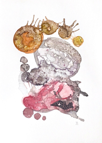Obra "Familia" (29*42 cm)