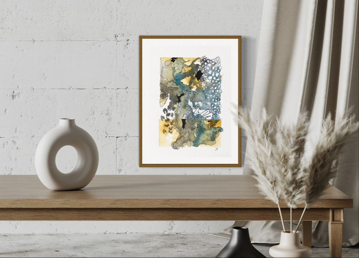 Obra "Playa" (21*29 cm)