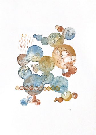Obra "Mundos" (29*42 cm)