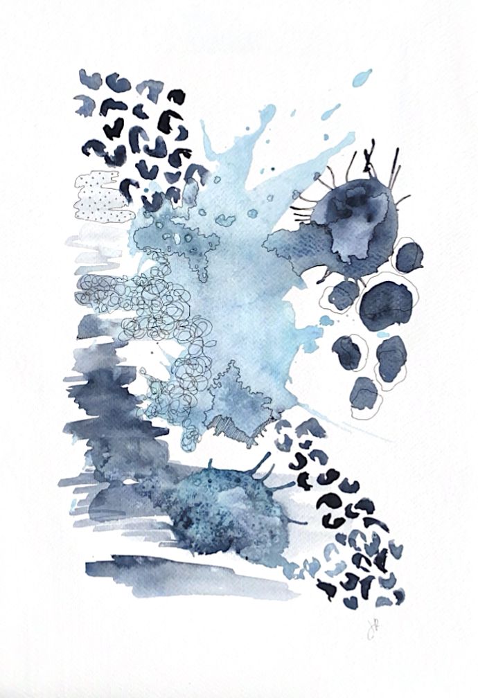 Obra "Paz IV" (29*42 cm)