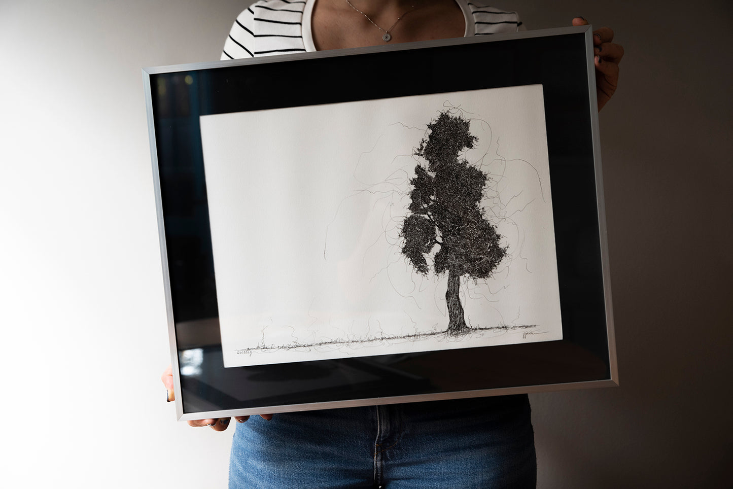 Arboles en tinta