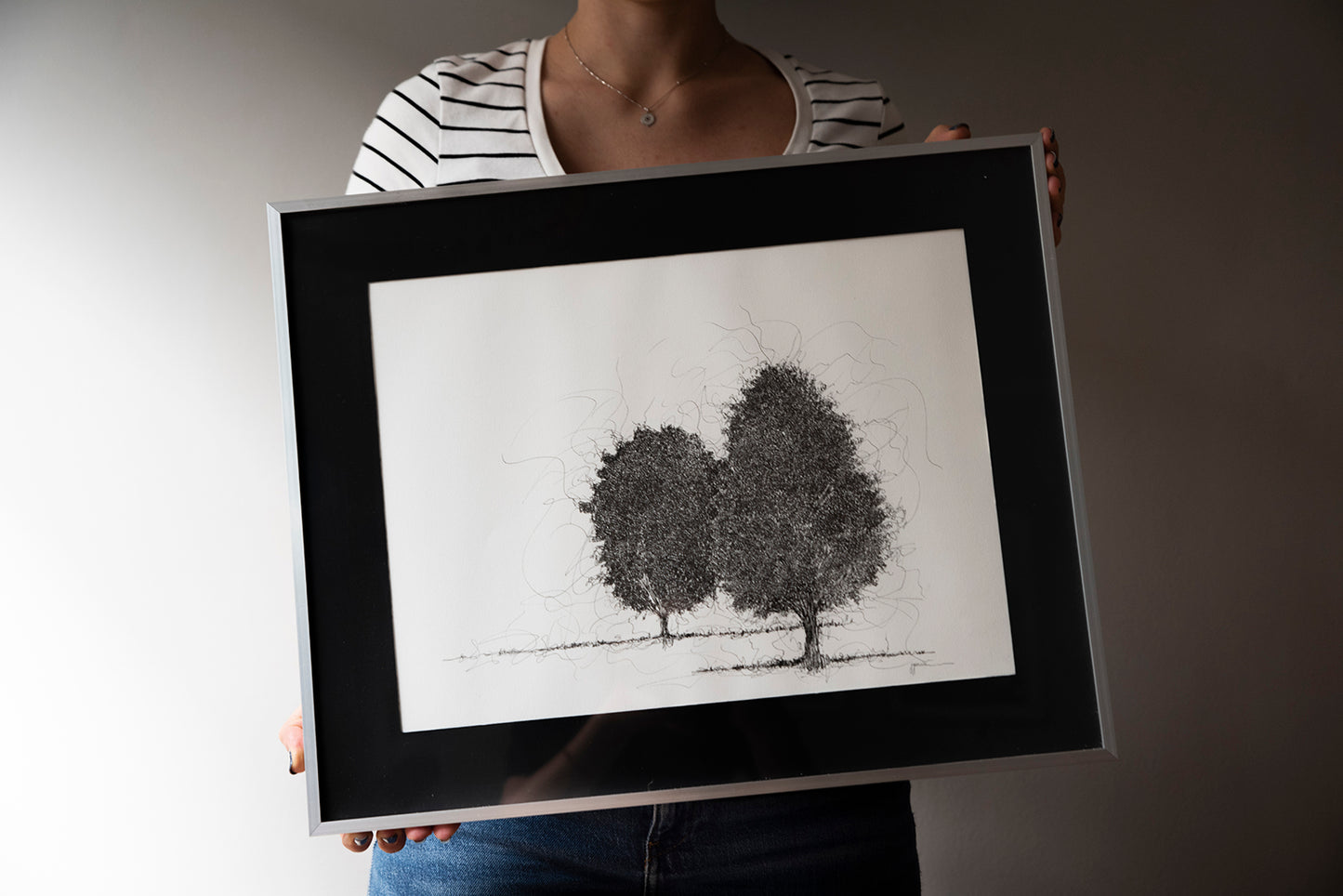 Arboles en tinta