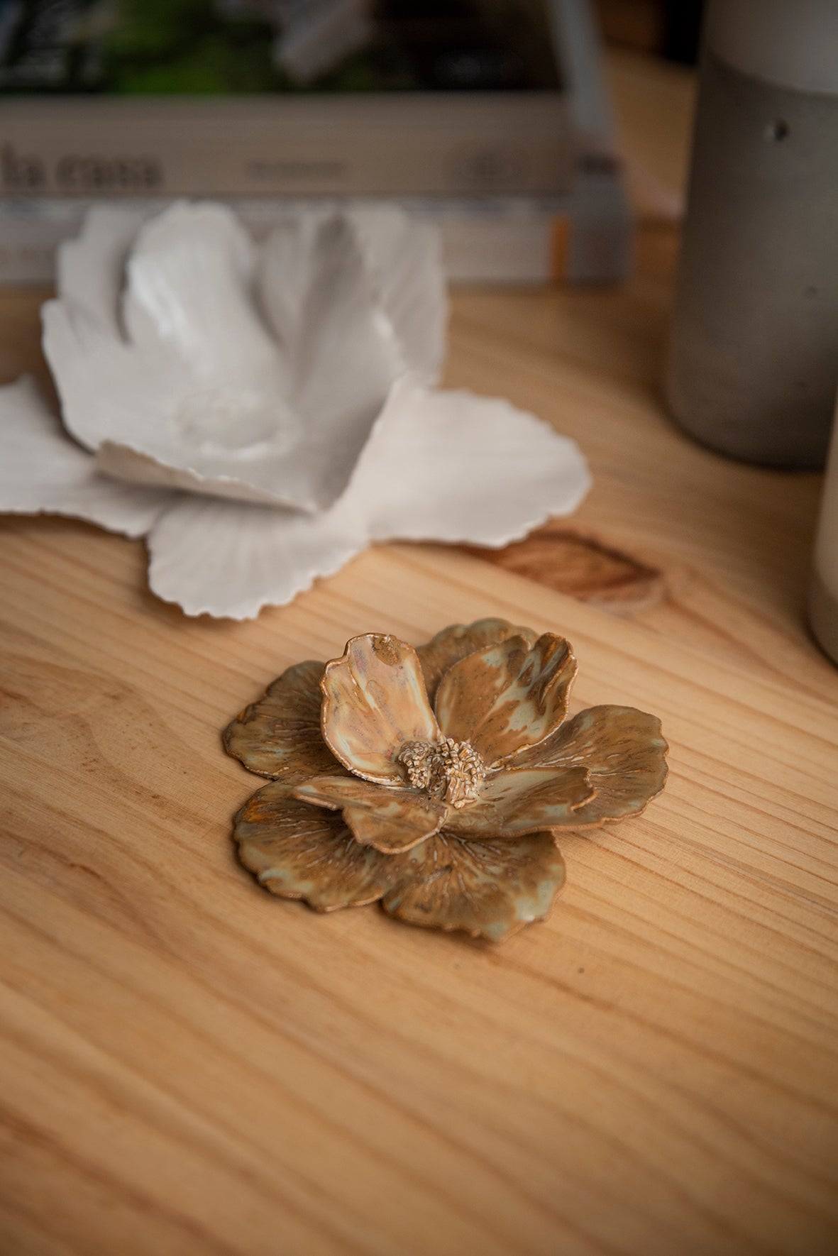 Flores de cerámica M
