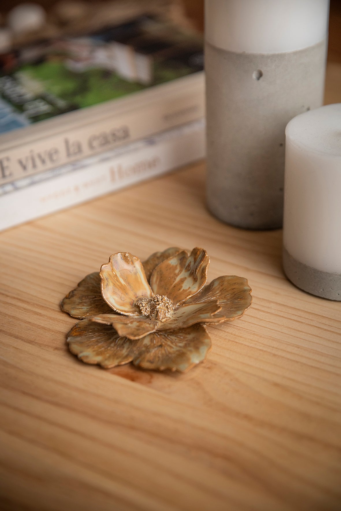 Flores de cerámica M