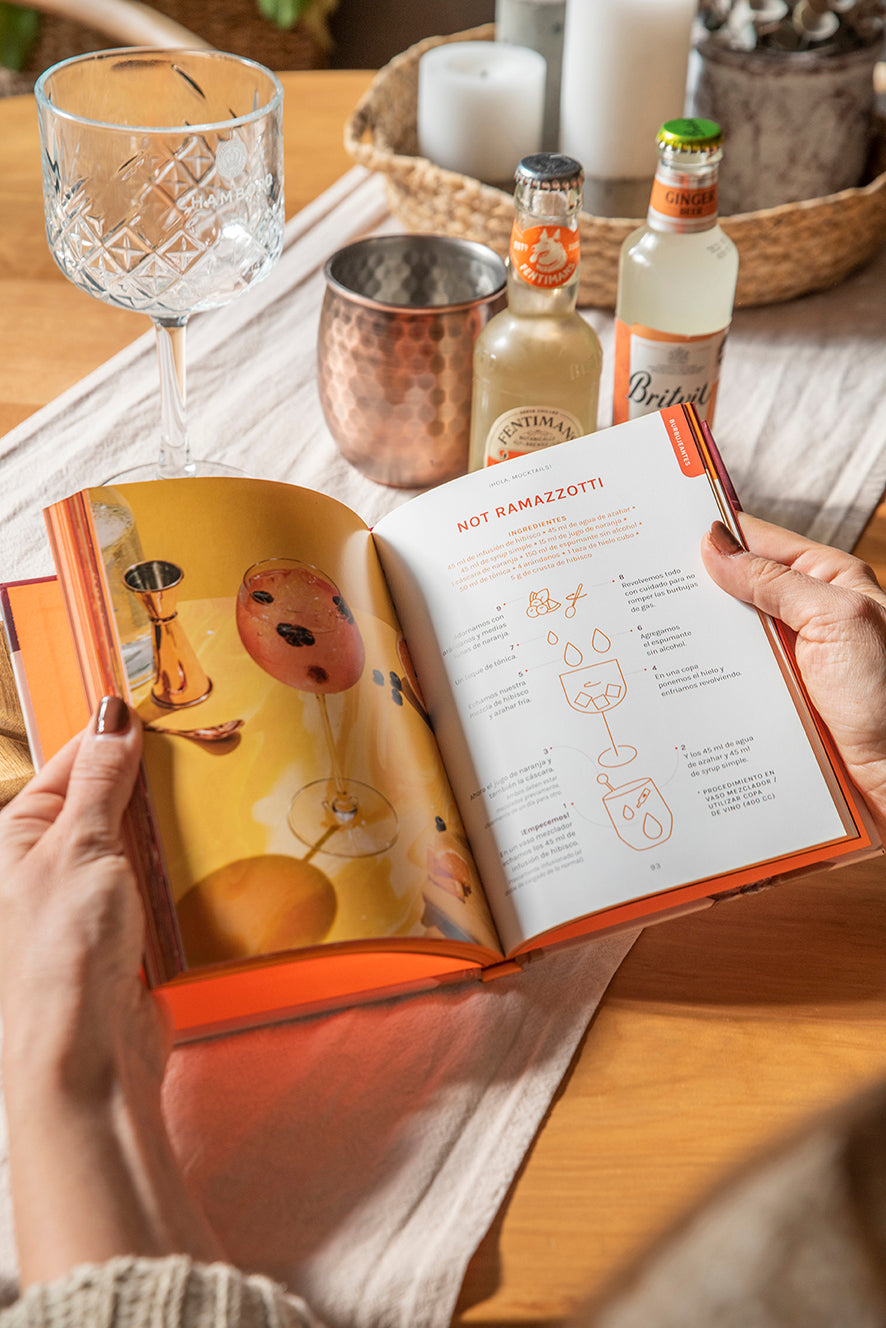 Libro ¡Hola Mocktails! de Manu Iturrieta