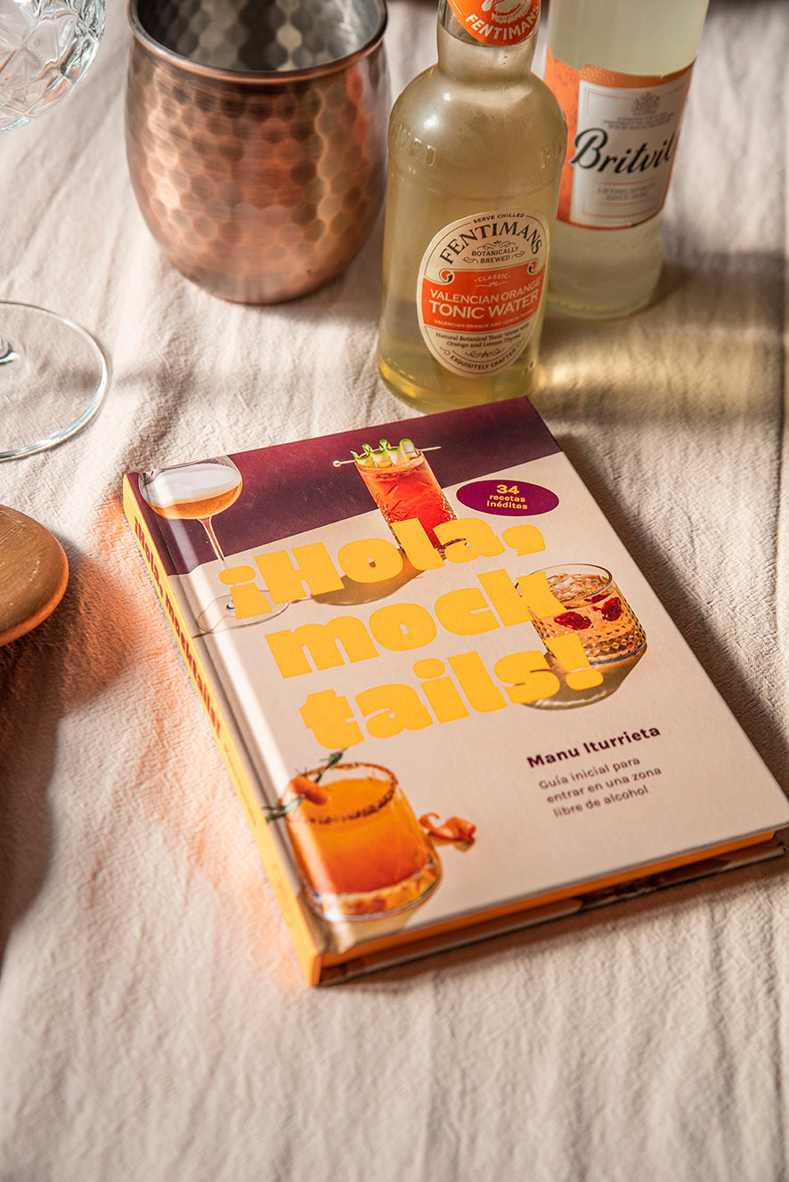 Libro ¡Hola Mocktails! de Manu Iturrieta