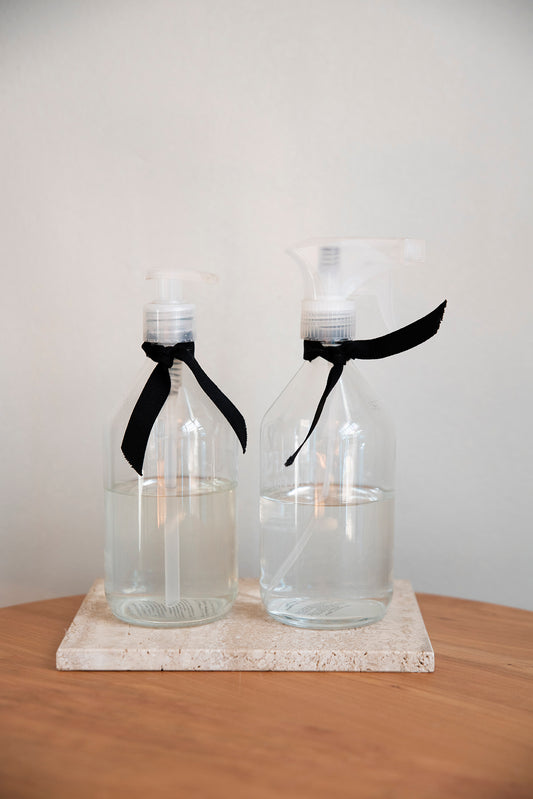 Bandeja de mármol rectangular