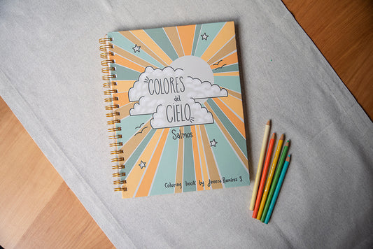 Libro Coloring book Colores del Cielo - Salmos