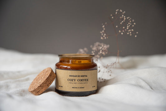 Vela de Soya Cozy Coffee