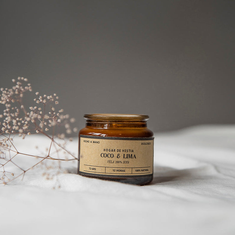 Vela de Soya Coco & Lima