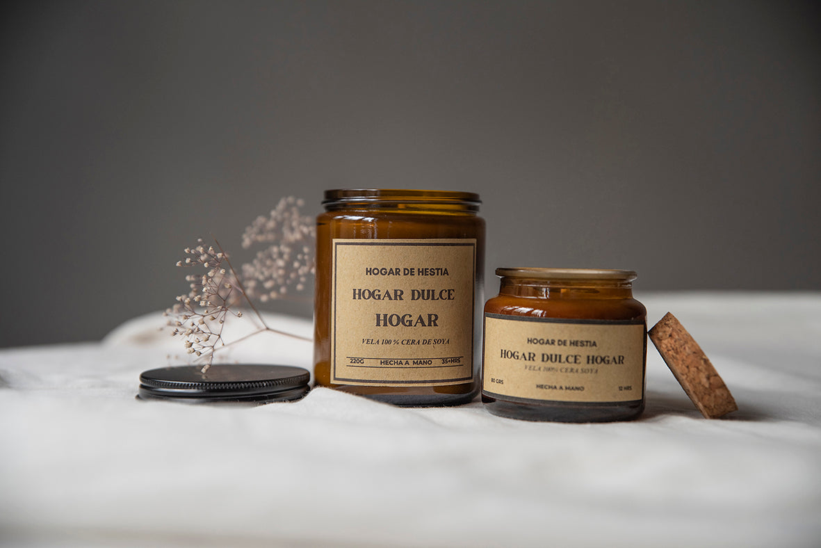 Vela de Soya Hogar Dulce Hogar