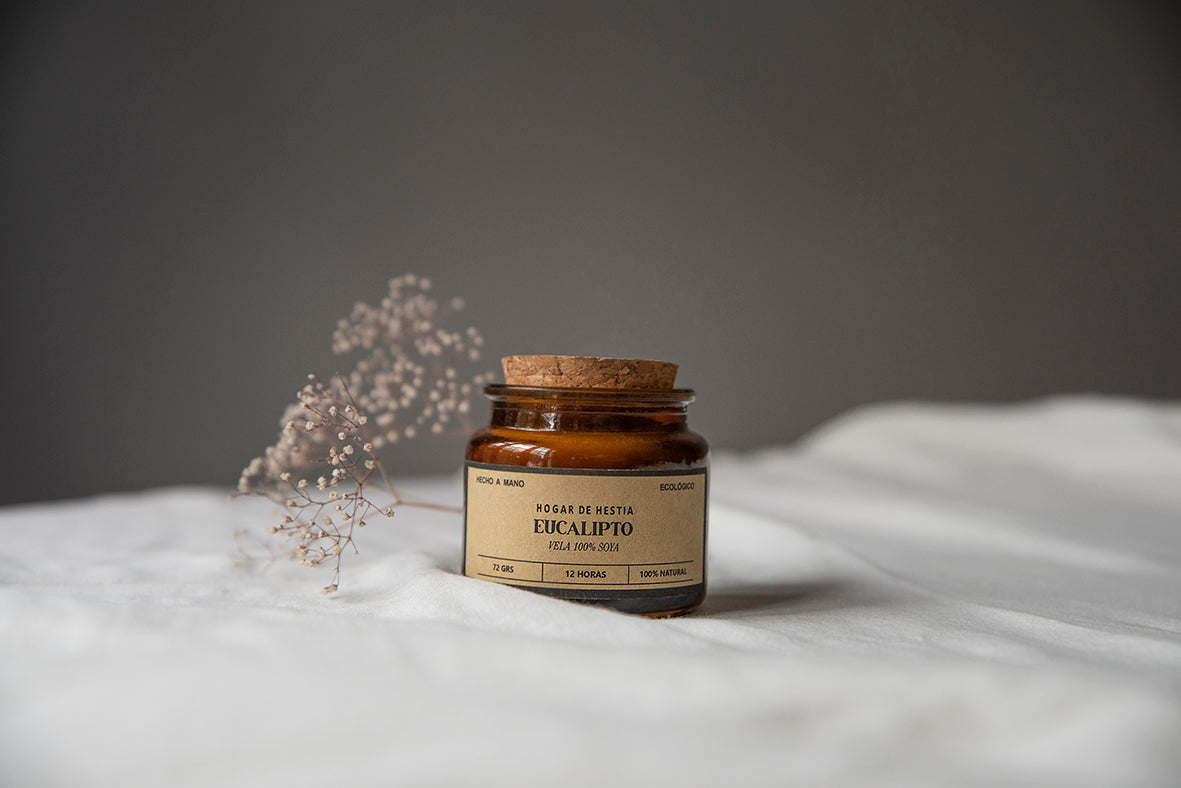 Vela de Soya Eucalipto