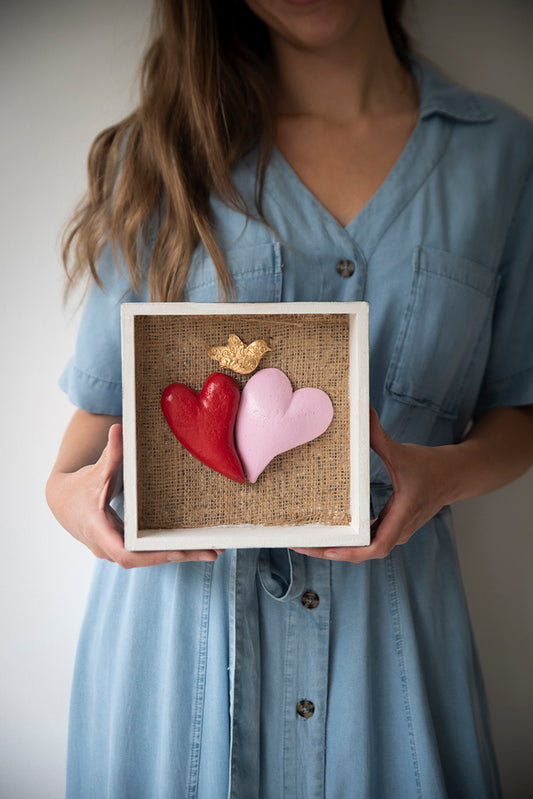 Cuadro Dúo Luz de Amor (22 cm)