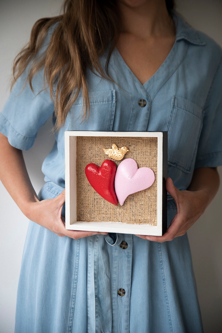 Cuadro Dúo Luz de Amor (22 cm)