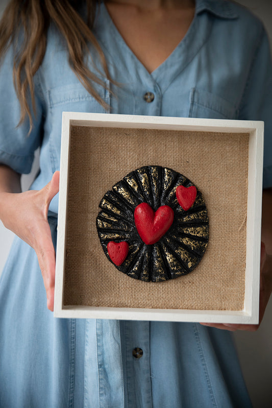 Cuadro Tres Latidos (27 cm)