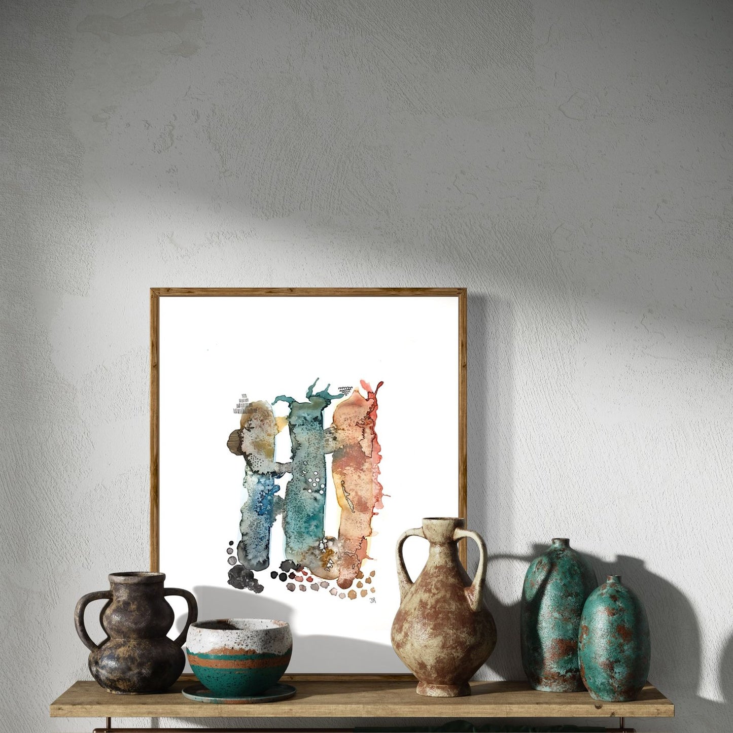 Obra "Bailarinas" (21*29 cm)