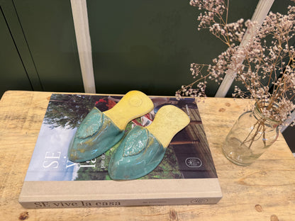 Zapatitos decorativos de cerámica