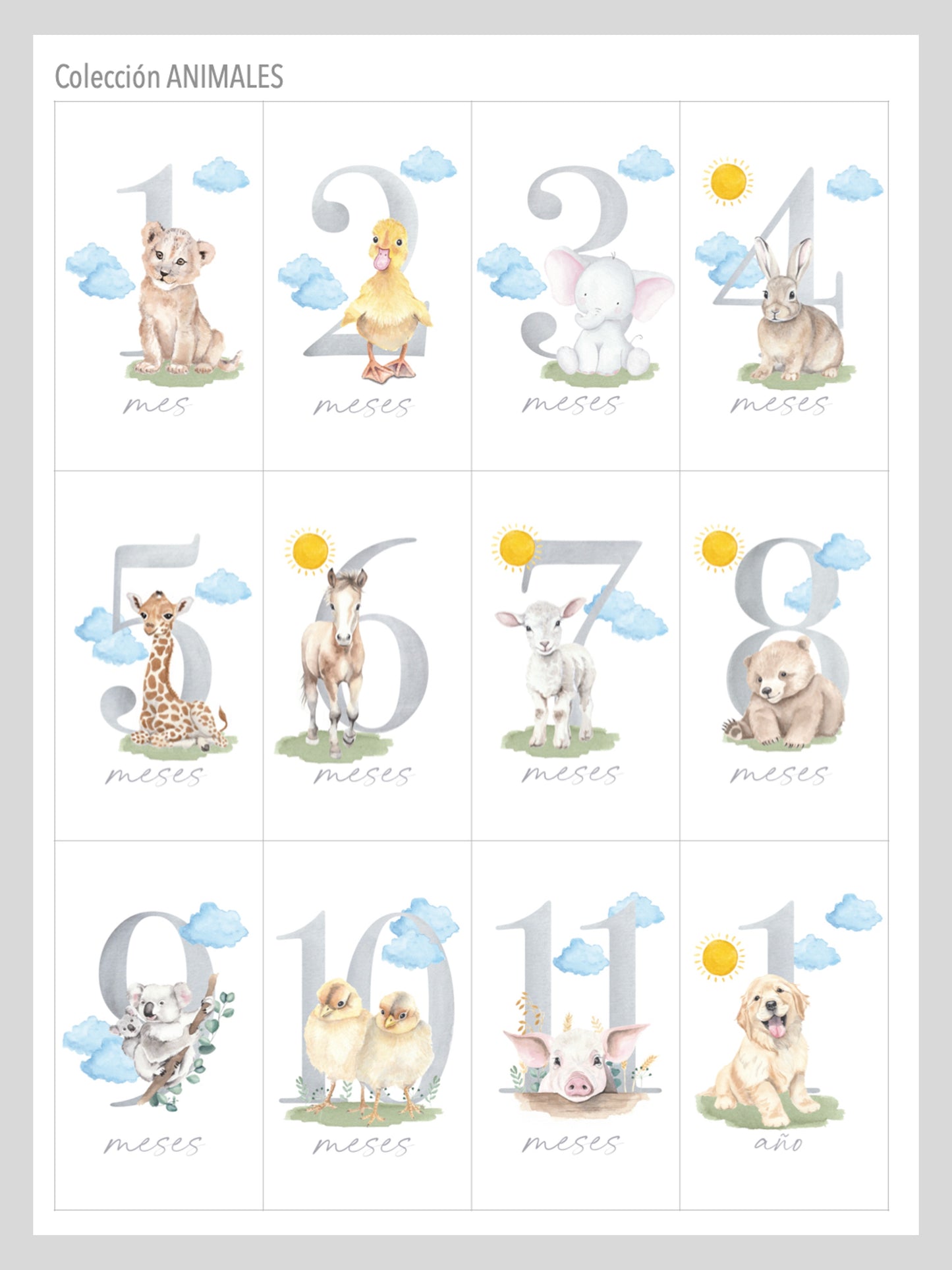 Tarjetas Cumple Mes