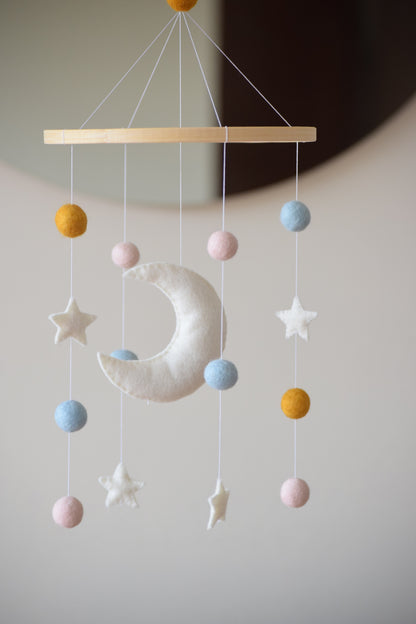 Móvil Luna y Estrellas