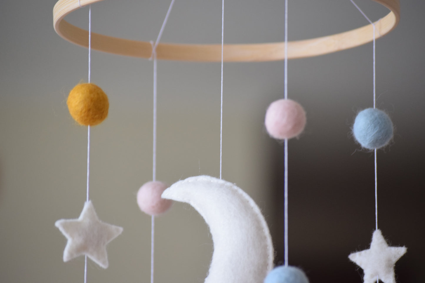 Móvil Luna y Estrellas