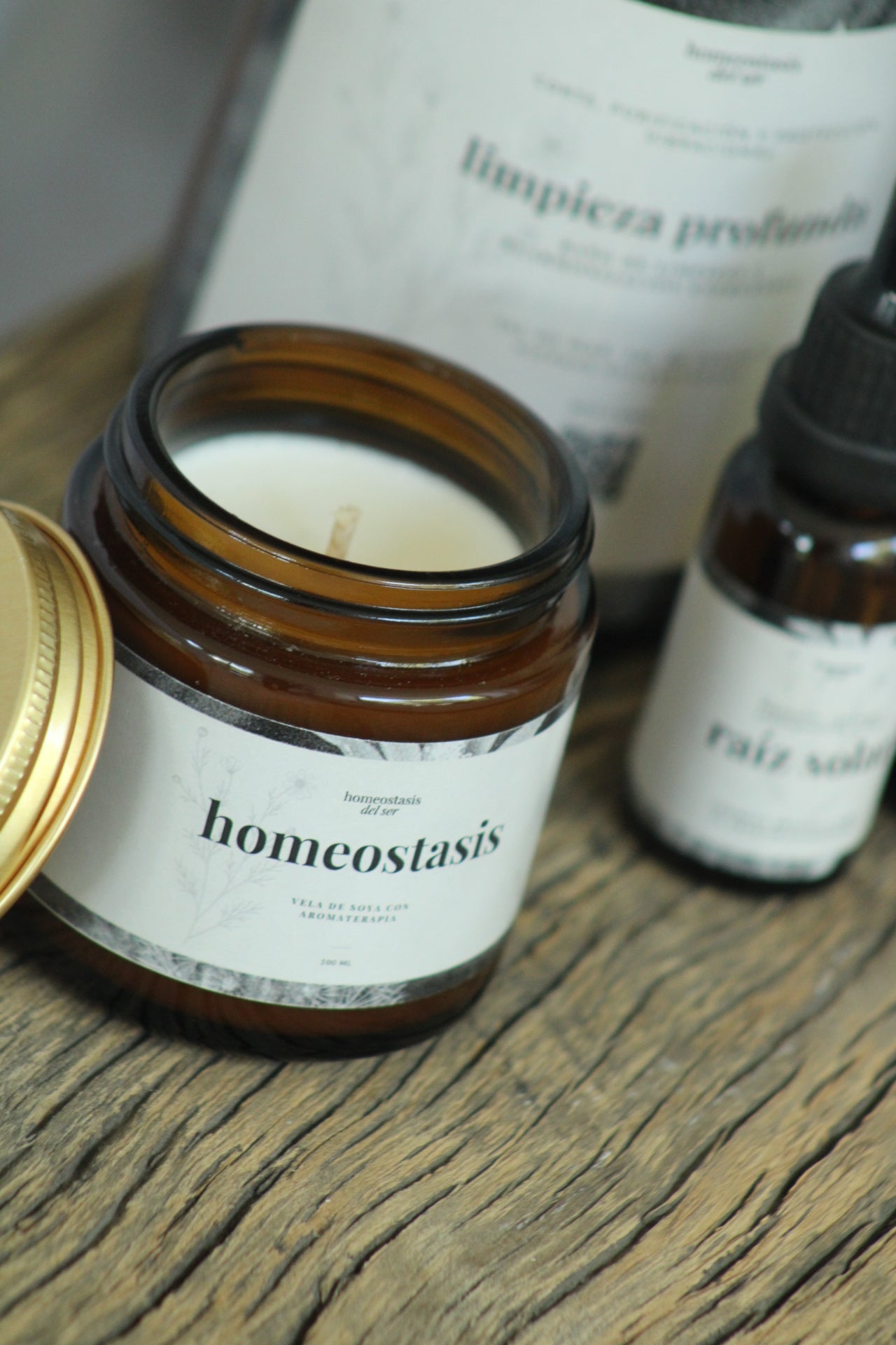 Vela aromaterapia Homeostasis