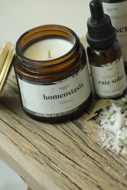 Vela aromaterapia Homeostasis