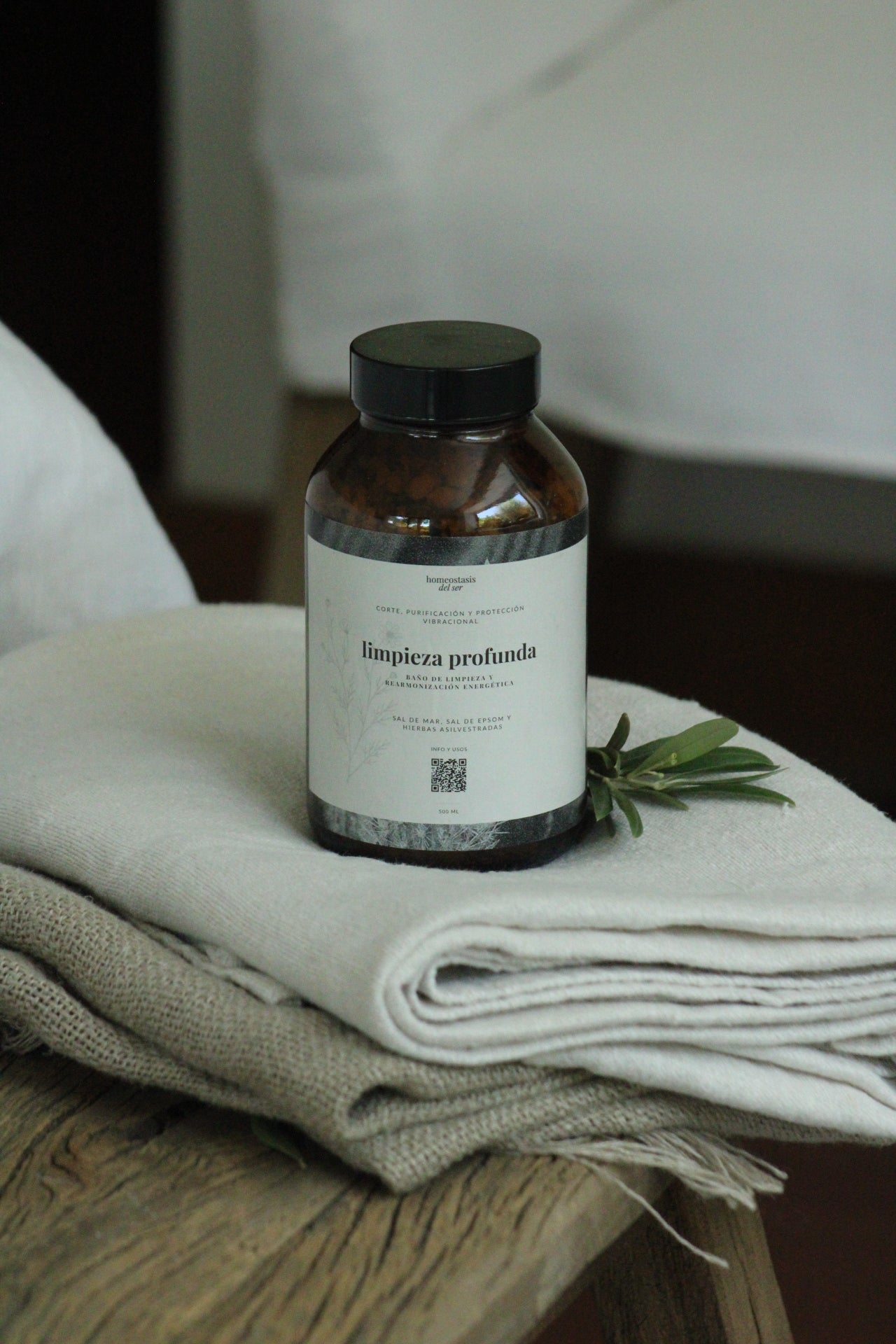 Sales de baño de limpieza energética profunda