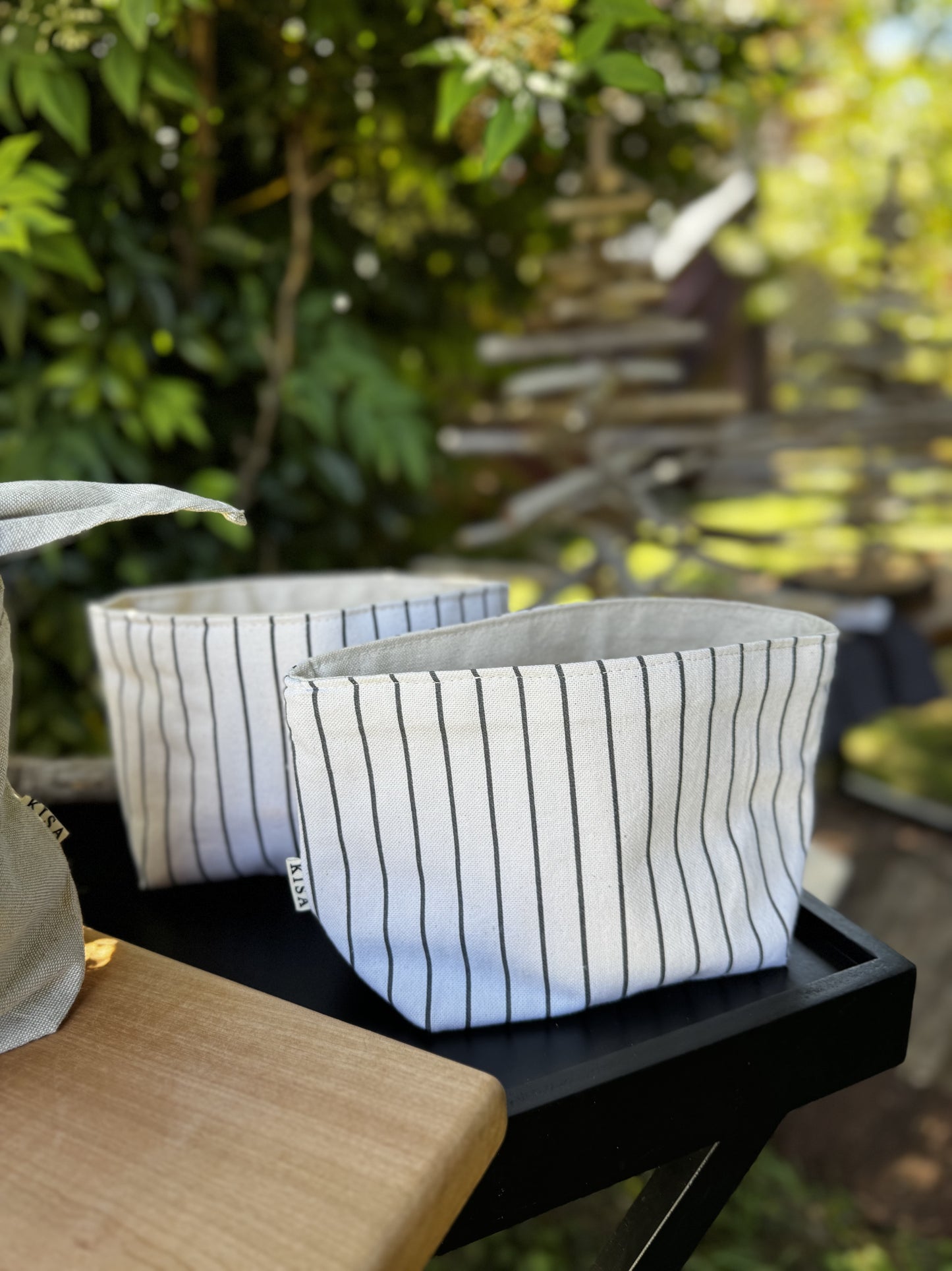 Panera reversible rayada