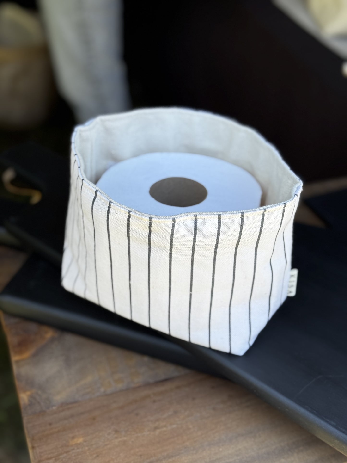 Panera reversible rayada