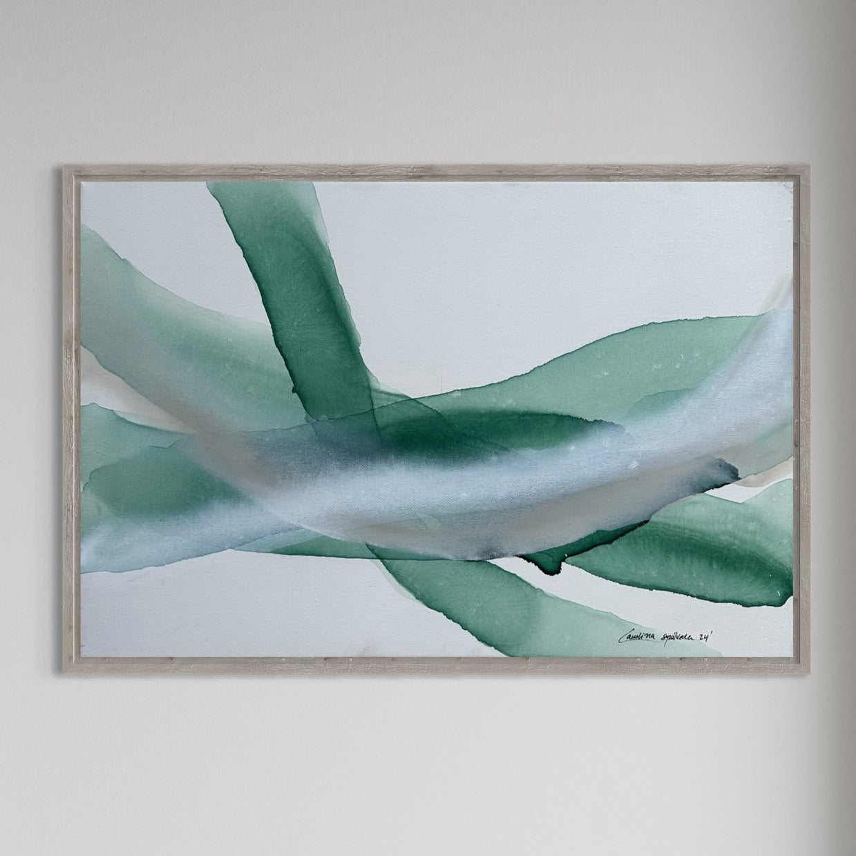 Cuadro Cintas Verdes