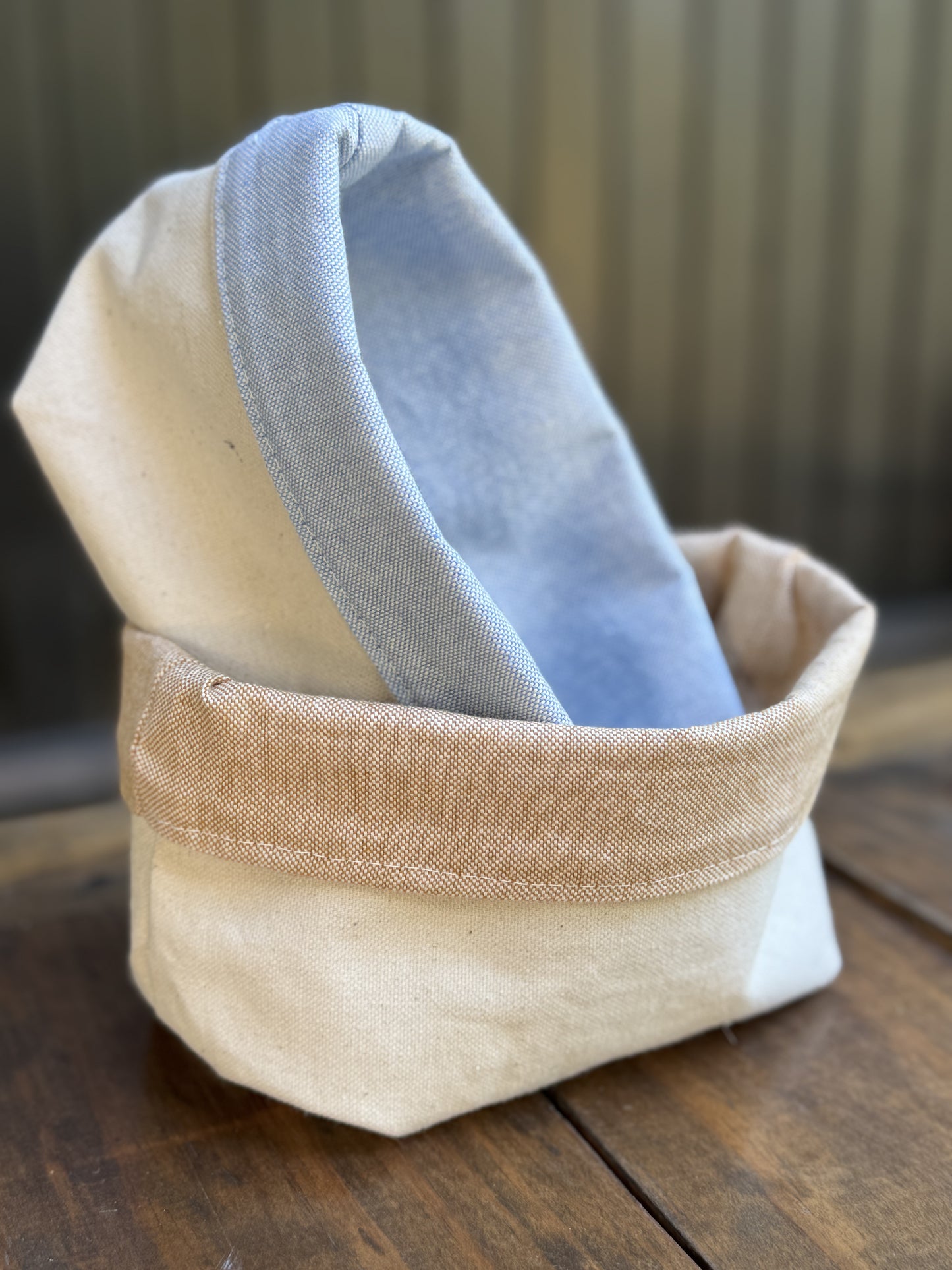 Panera reversible celeste