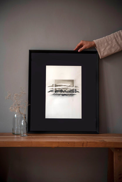 Obra "El Pasado en las rocas".