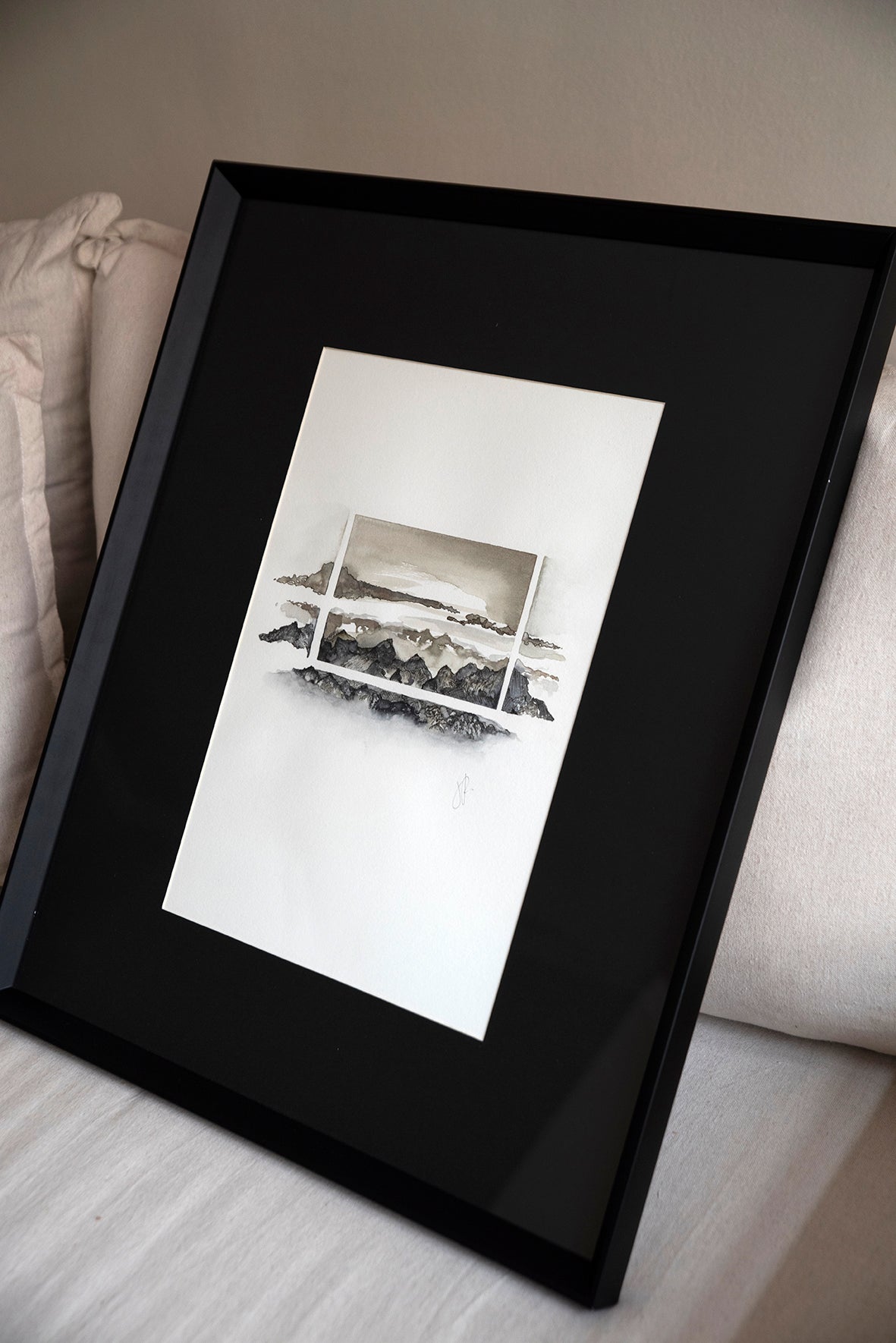 Obra "El Pasado en las rocas".