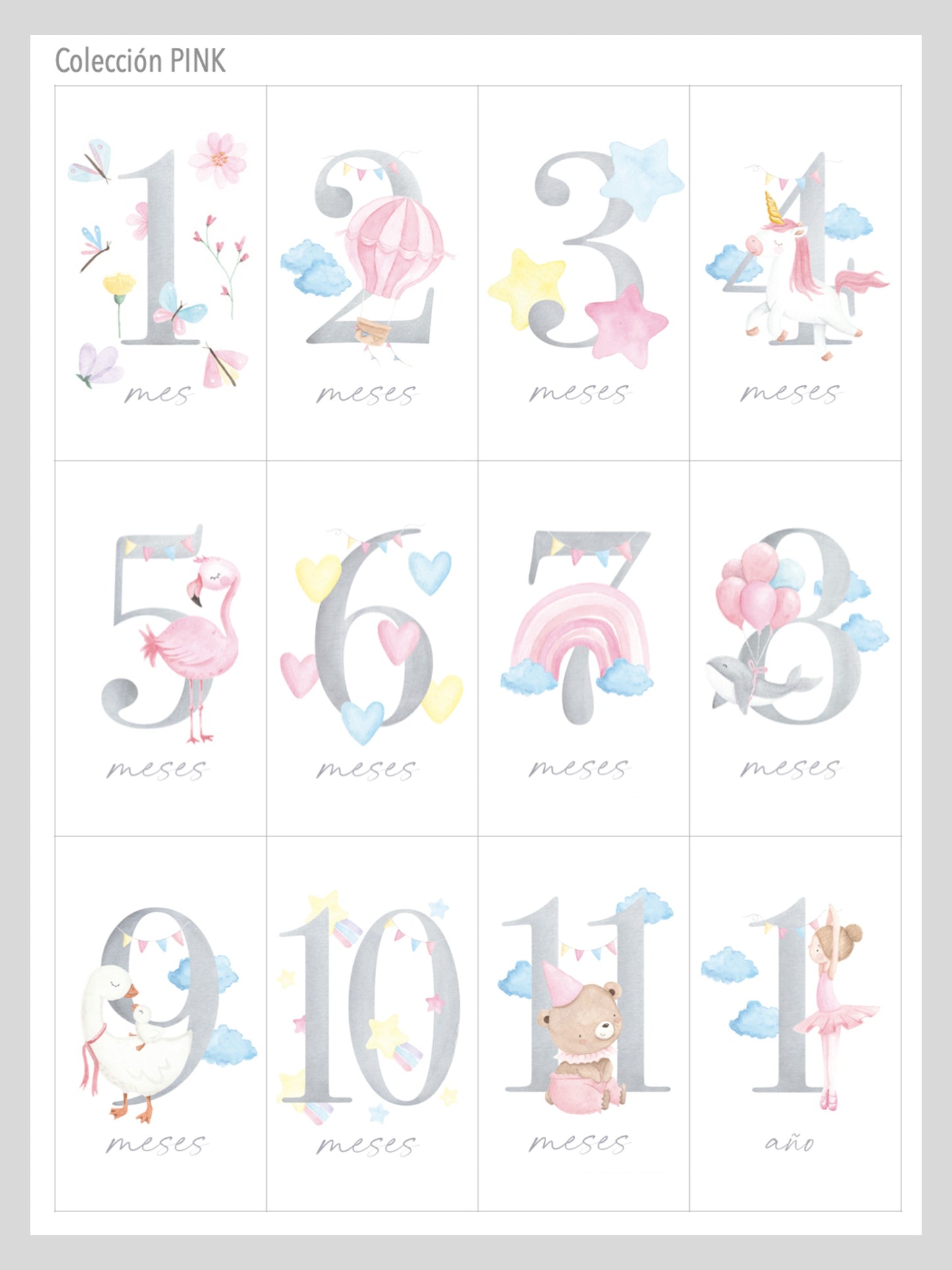 Tarjetas Cumple Mes