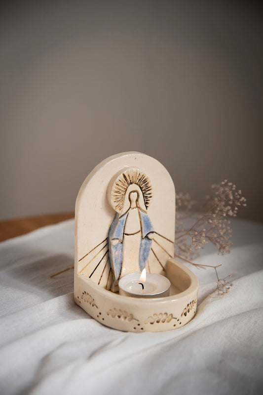 Altar de cerámica Virgen de los Rayos