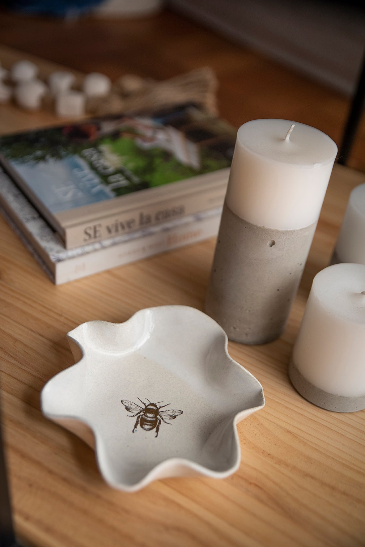 Pocillo Oro Abeja