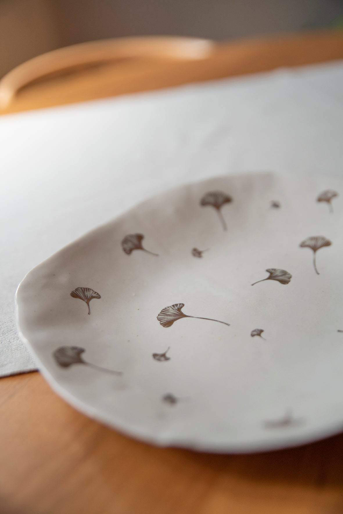 Platos de Oro Ginkgo