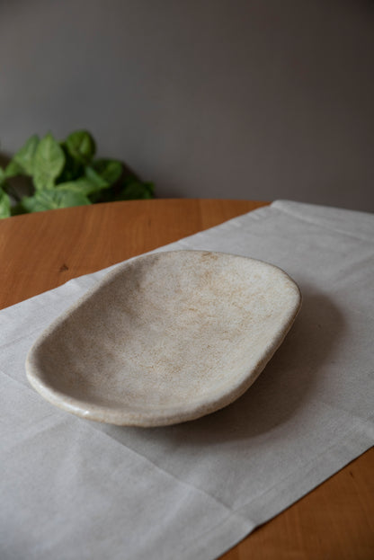 Bandeja cerámica gres "Duna"