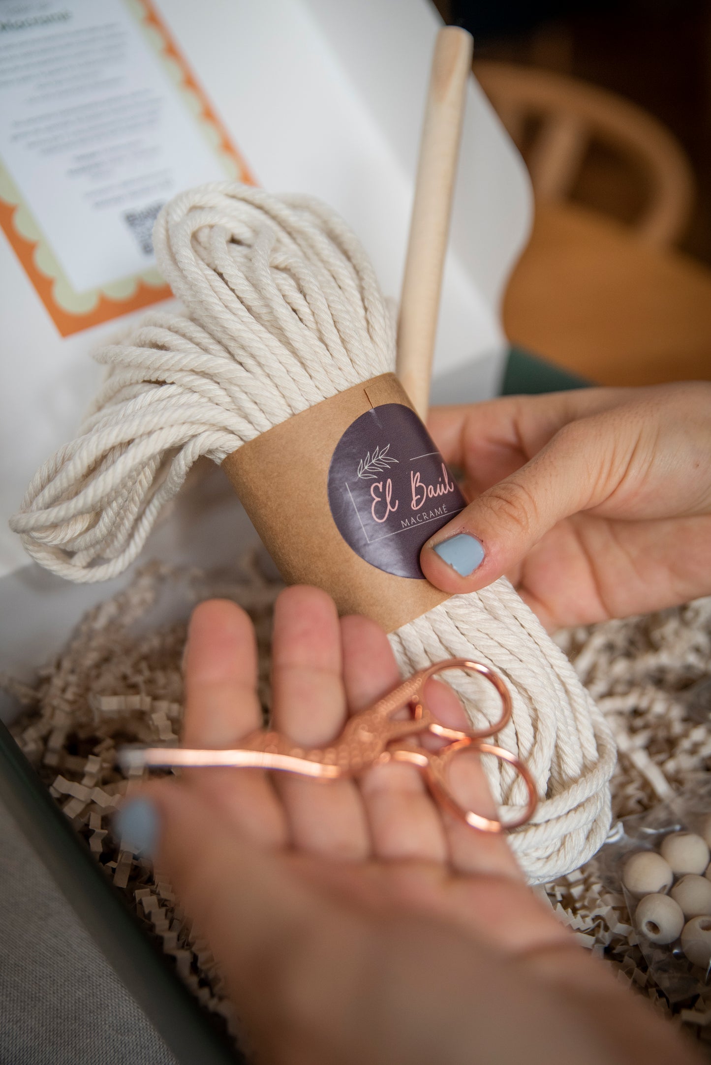 Caja Aprendo con taller de crochet