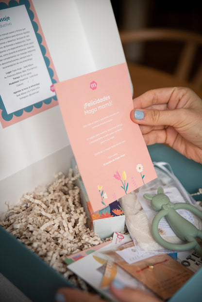 Caja Futura mamá con masaje reductivo en Casa mujer