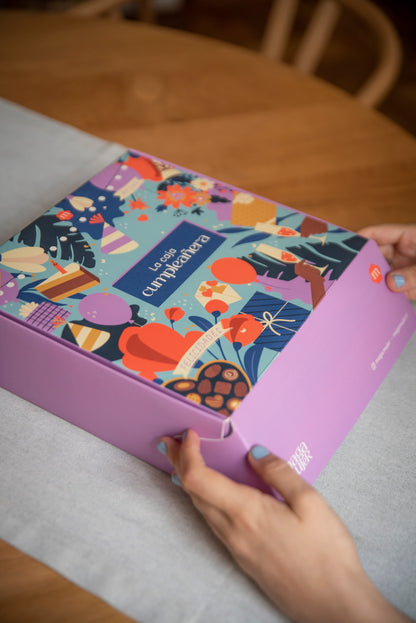 Caja Cumpleaños con taller por un mes de Yoga Facial pro