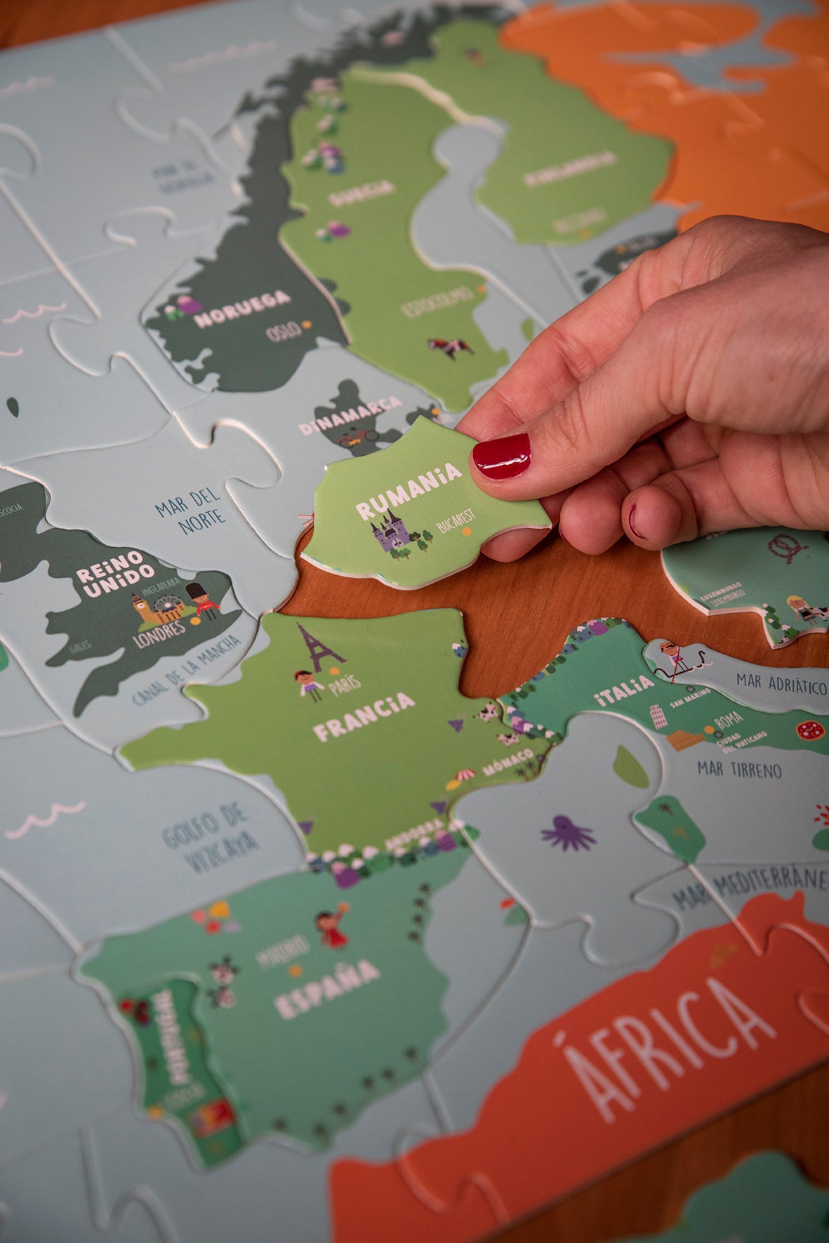 Puzzle Europa - Little Pieces