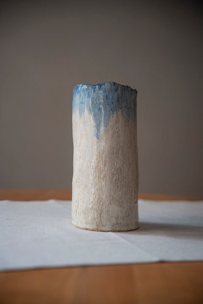 Jarrón cerámica gres Velo del Mar