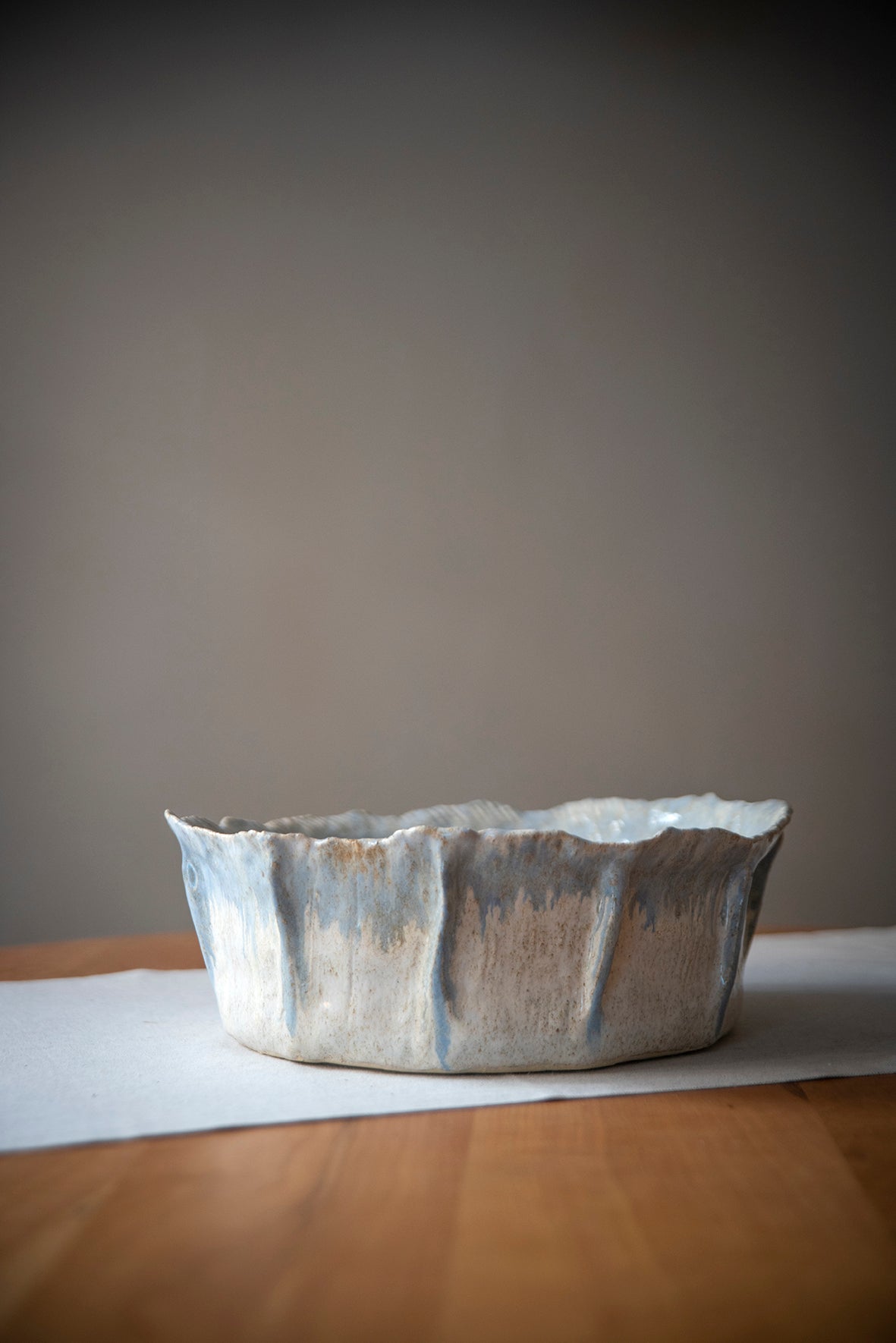 Centro de mesa cerámica gres "Fuente del Cielo"