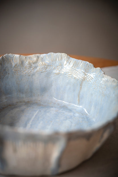 Centro de mesa cerámica gres "Fuente del Cielo"