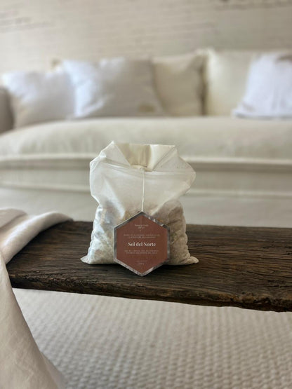 Sales de baño de limpieza energética profunda - sol del norte